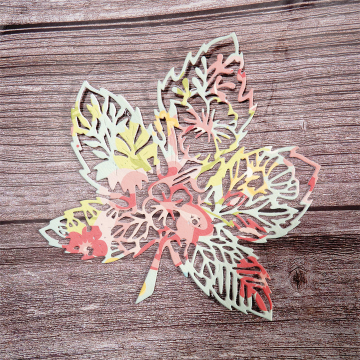 Kokorosa Maple Leaf Flower Metal Cutting Dies