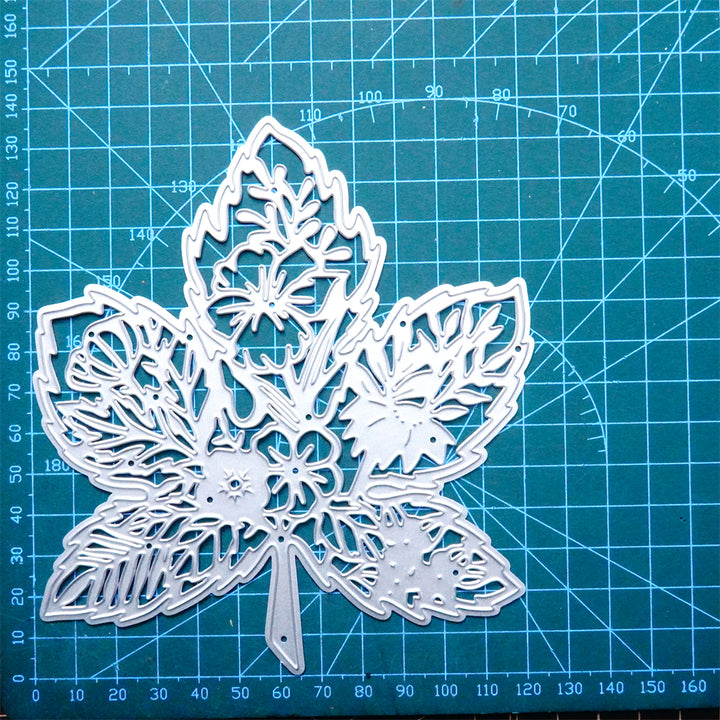 Kokorosa Maple Leaf Flower Metal Cutting Dies