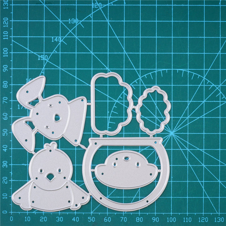 Kokorosa Easter Animals Metal Cutting Dies