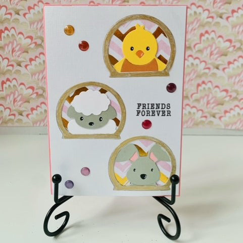 Kokorosa Easter Animals Metal Cutting Dies