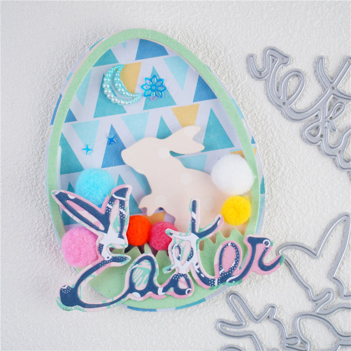 Kokorosa Easter Word Metal Cutting Dies