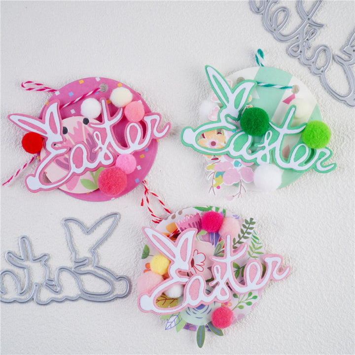 Kokorosa Easter Word Metal Cutting Dies