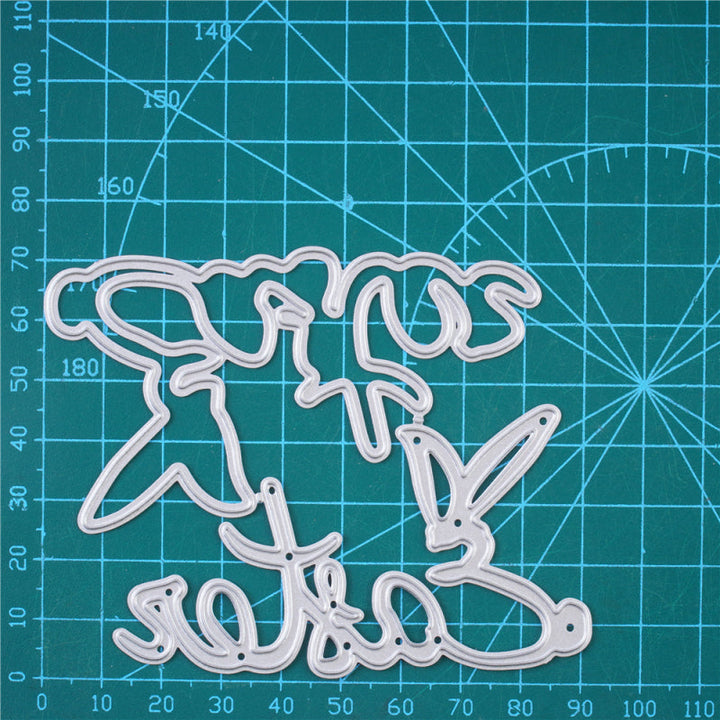 Kokorosa Easter Word Metal Cutting Dies