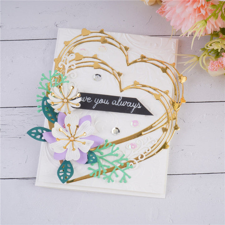 Kokorosa Exquisite Love Frame Metal Cutting Dies