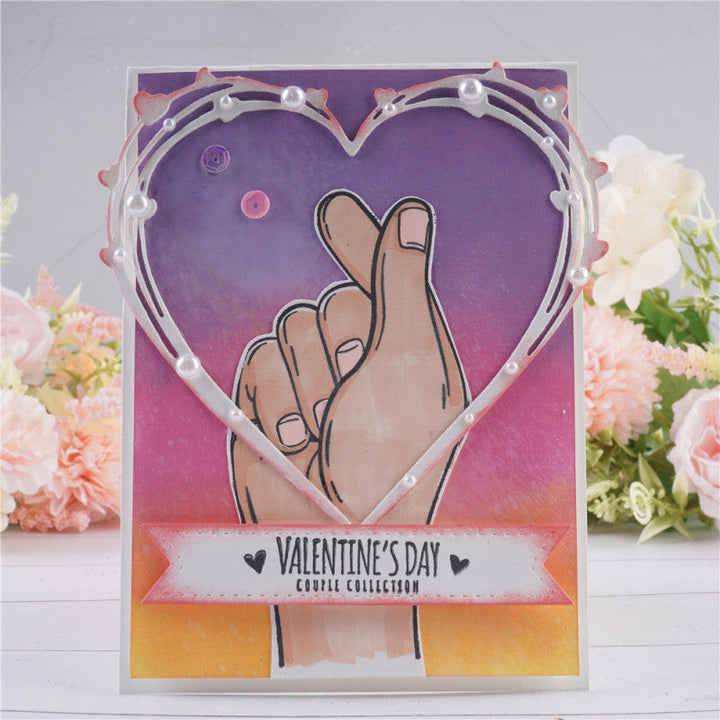Kokorosa Exquisite Love Frame Metal Cutting Dies