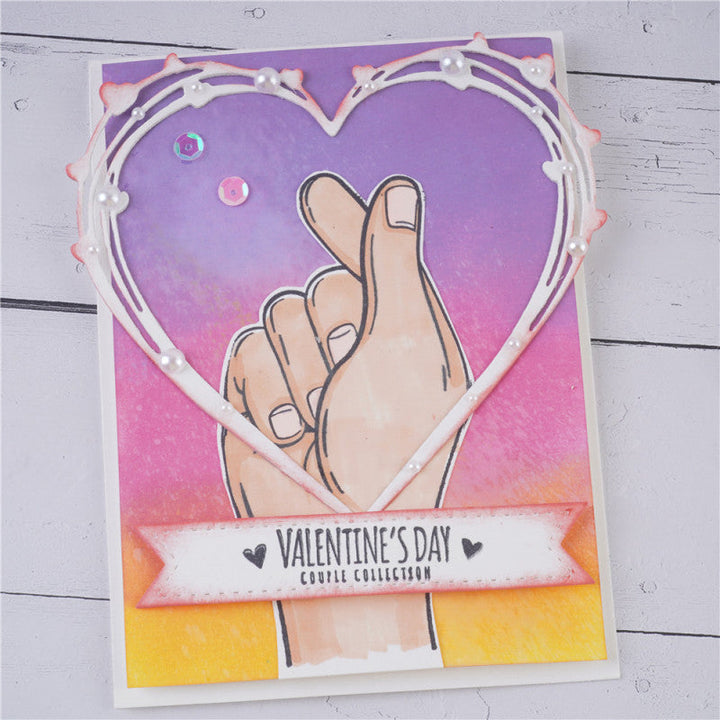 Kokorosa Exquisite Love Frame Metal Cutting Dies