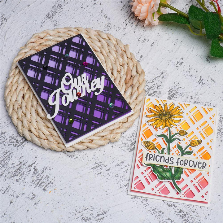 Kokorosa Rhombus Background Board Metal Cutting Dies