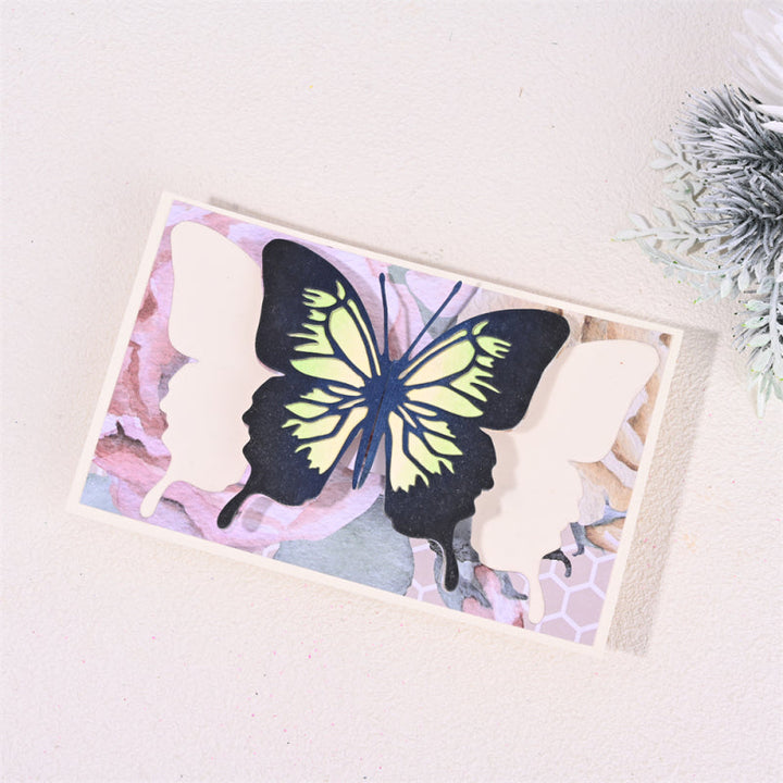 Kokorosa Metal Cutting Dies With Graceful 3D Butterfly