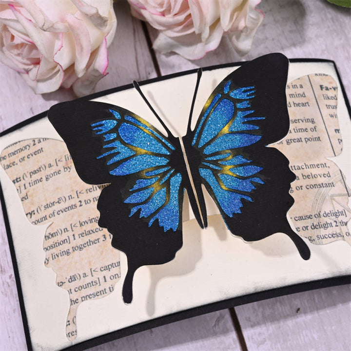 Kokorosa Metal Cutting Dies With Graceful 3D Butterfly