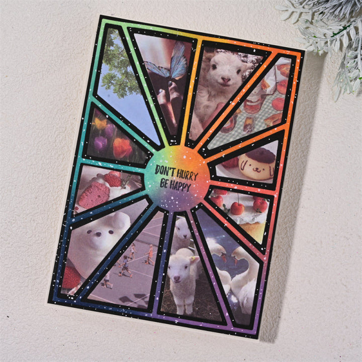 Kokorosa Metal Cutting Dies With Line Hollow Background Board