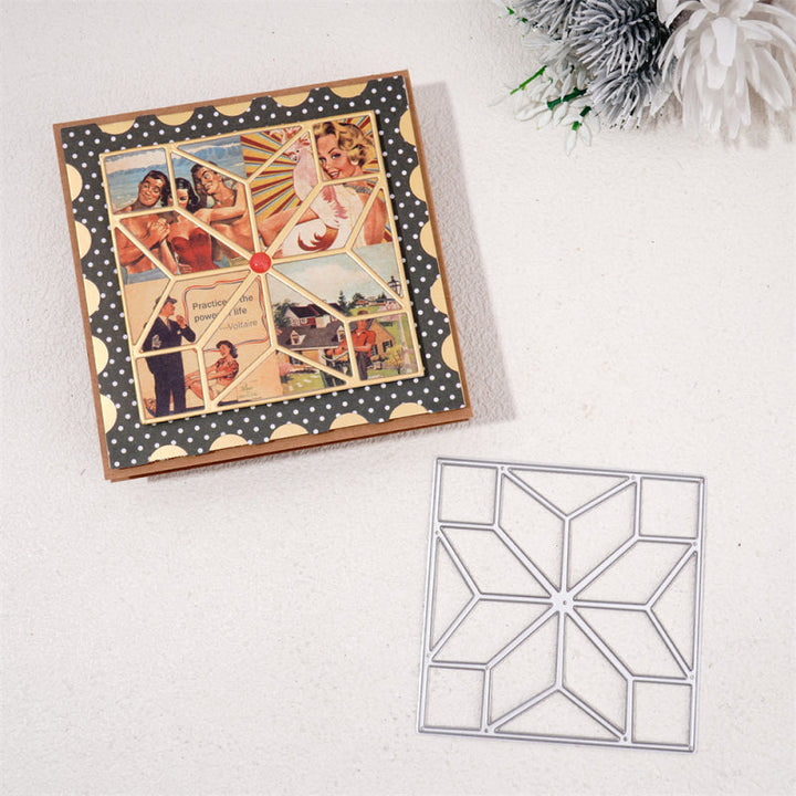 Kokorosa Metal Cutting Dies With Square Geometry Border