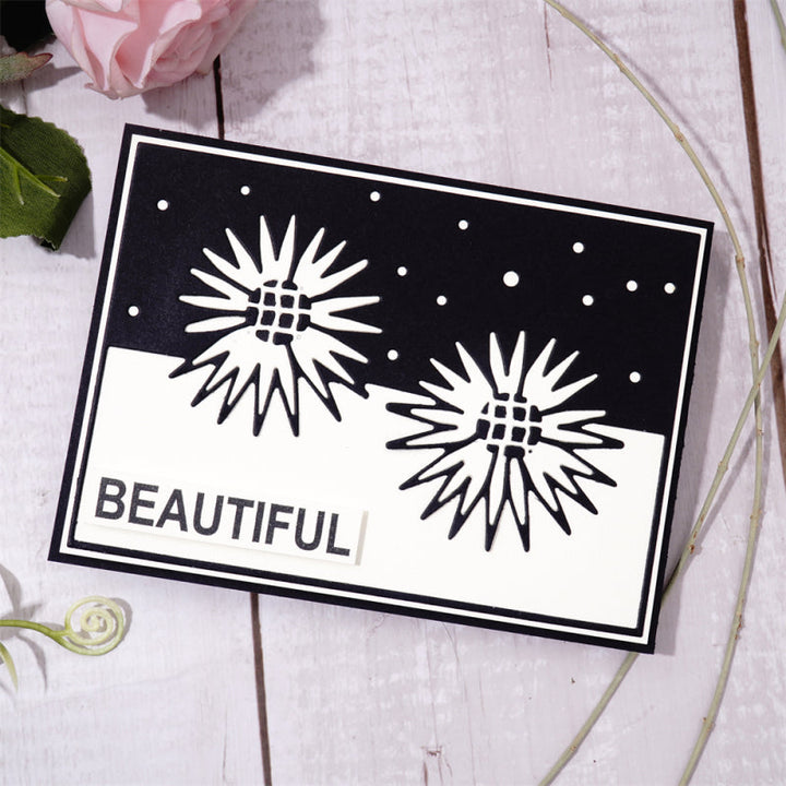 Kokorosa Metal Cutting Dies With Sunflower Border