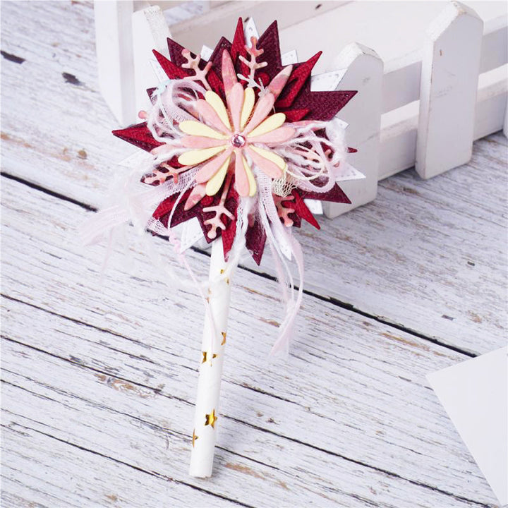 Kokorosa Metal Cutting Dies with 6pcs Snowflakes