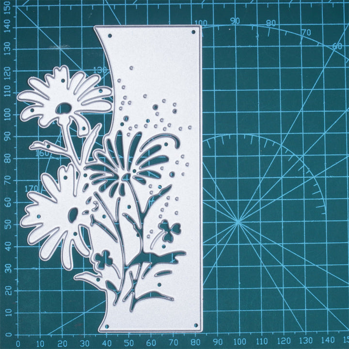 Kokorosa Metal Cutting Dies with Daisy Background Board