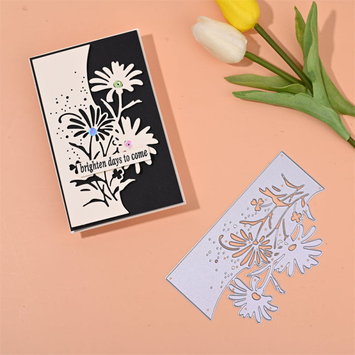 Kokorosa Metal Cutting Dies with Daisy Background Board