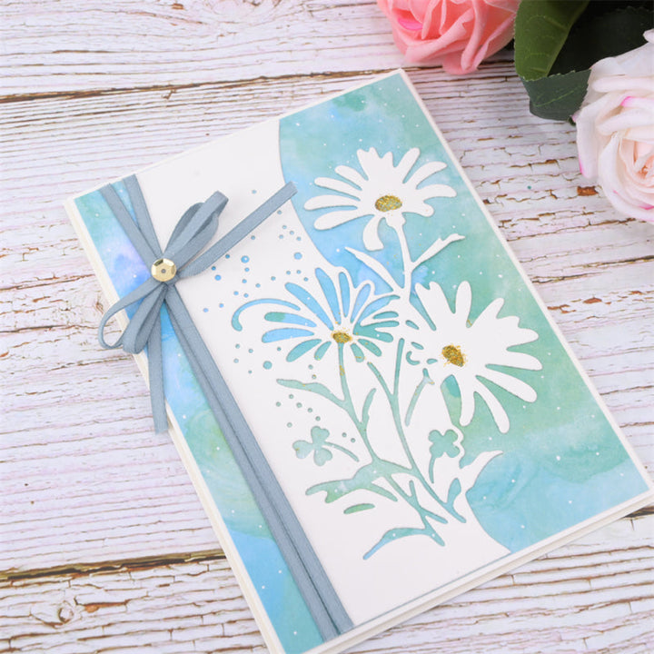 Kokorosa Metal Cutting Dies with Daisy Background Board