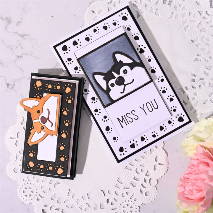 Kokorosa Metal Cutting Dies with Footprint Border