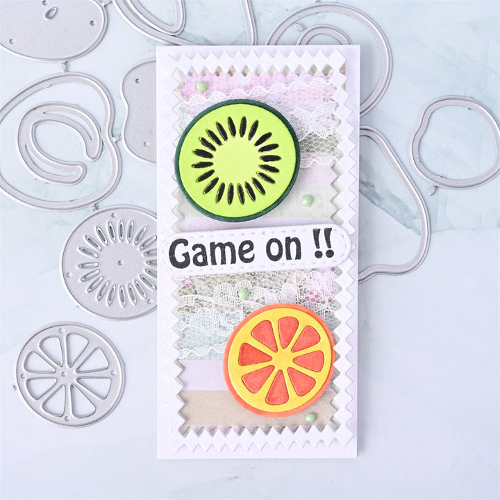 Kokorosa Metal Cutting Dies with Fruit Slices