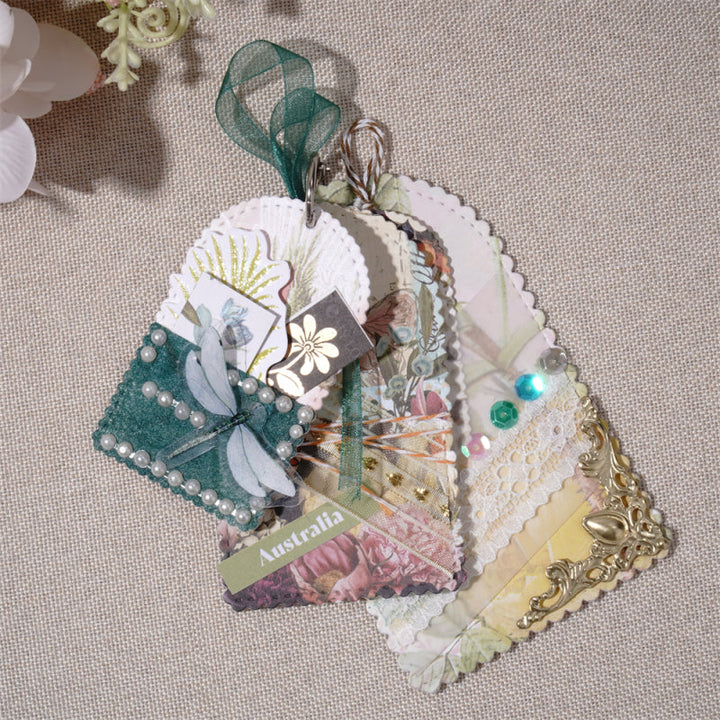 Kokorosa Metal Cutting Dies with Lace Arch Label