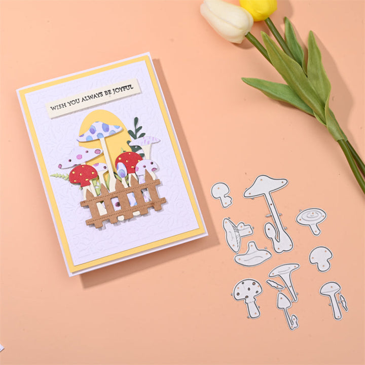 Kokorosa Metal Cutting Dies with Mushroom Collection