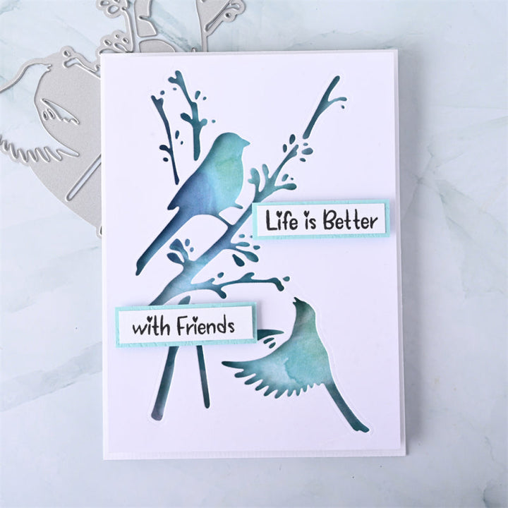 Kokorosa Metal Cutting Dies with Naughty Birds