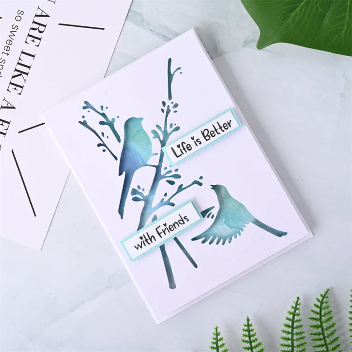 Kokorosa Metal Cutting Dies with Naughty Birds