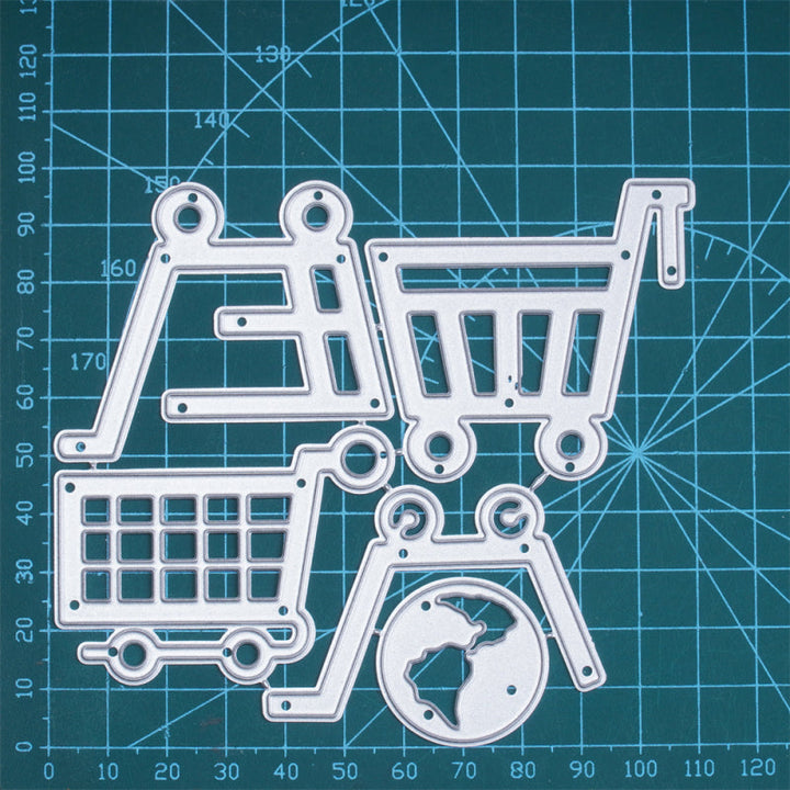 Kokorosa Metal Cutting Dies with Shopping Cart
