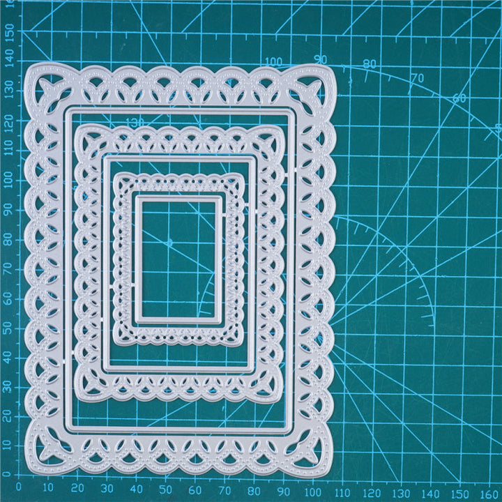Kokorosa Metal Cutting Dies with Stacked Ring Border