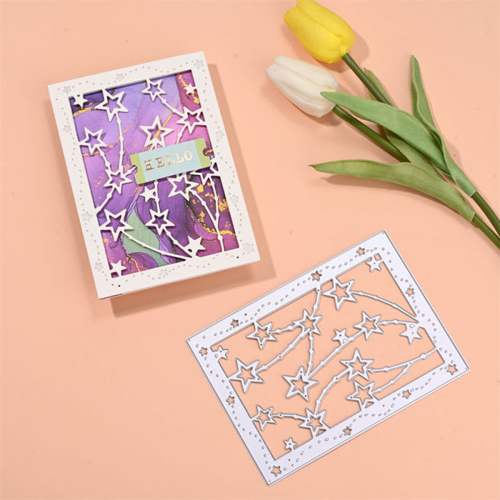 Kokorosa Metal Cutting Dies with Starry Background Board