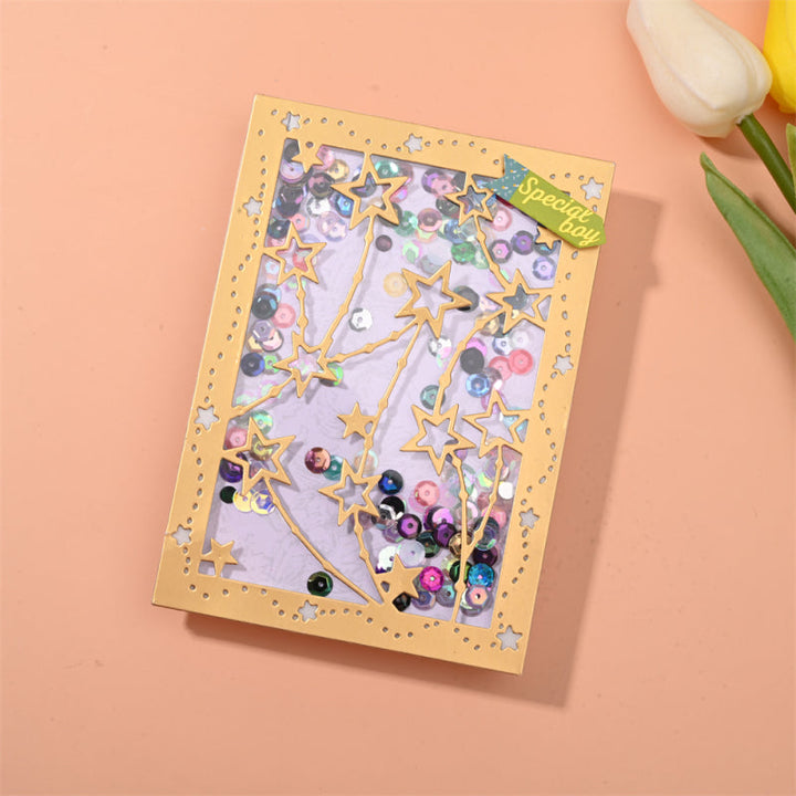 Kokorosa Metal Cutting Dies with Starry Background Board