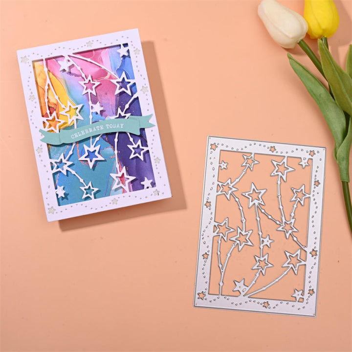 Kokorosa Metal Cutting Dies with Starry Background Board