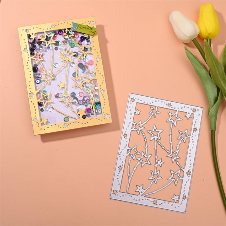 Kokorosa Metal Cutting Dies with Starry Background Board