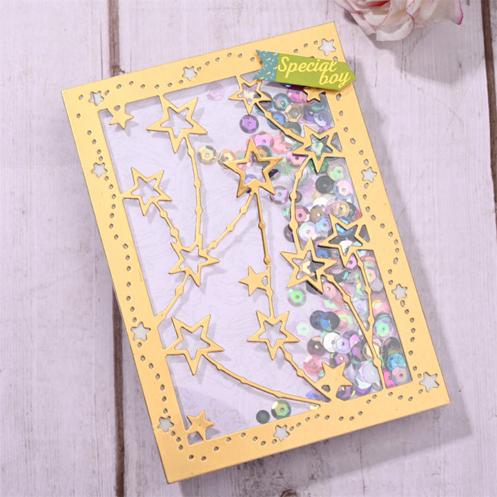 Kokorosa Metal Cutting Dies with Starry Background Board