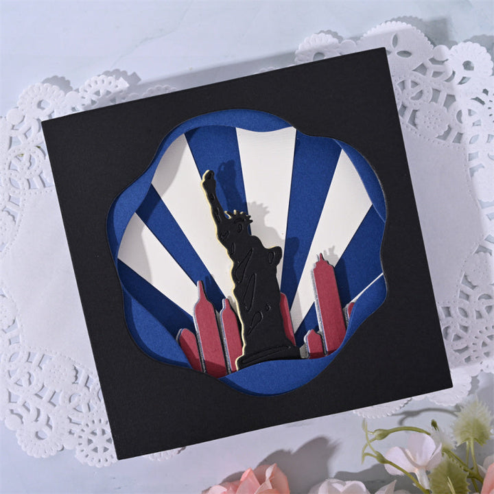Kokorosa Metal Cutting Dies with Statue of Liberty