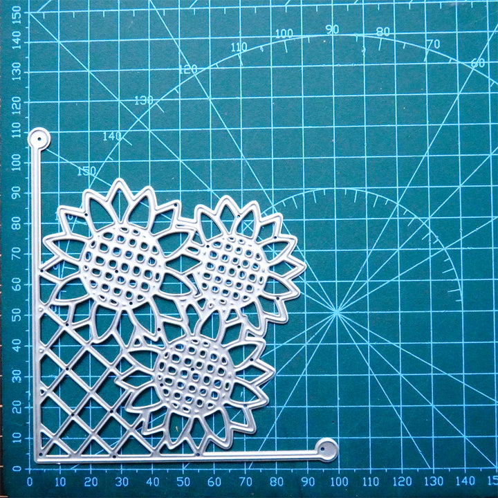 Kokorosa Metal Cutting Dies With Sunflower Bush