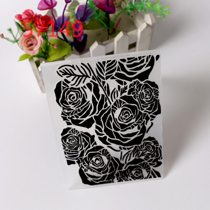Kokorosa Nature Collection Plastic Embossed File Folder