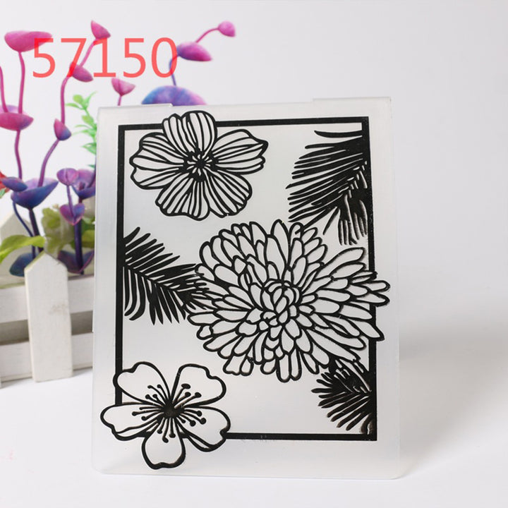 Kokorosa Nature Collection Plastic Embossed File Folder