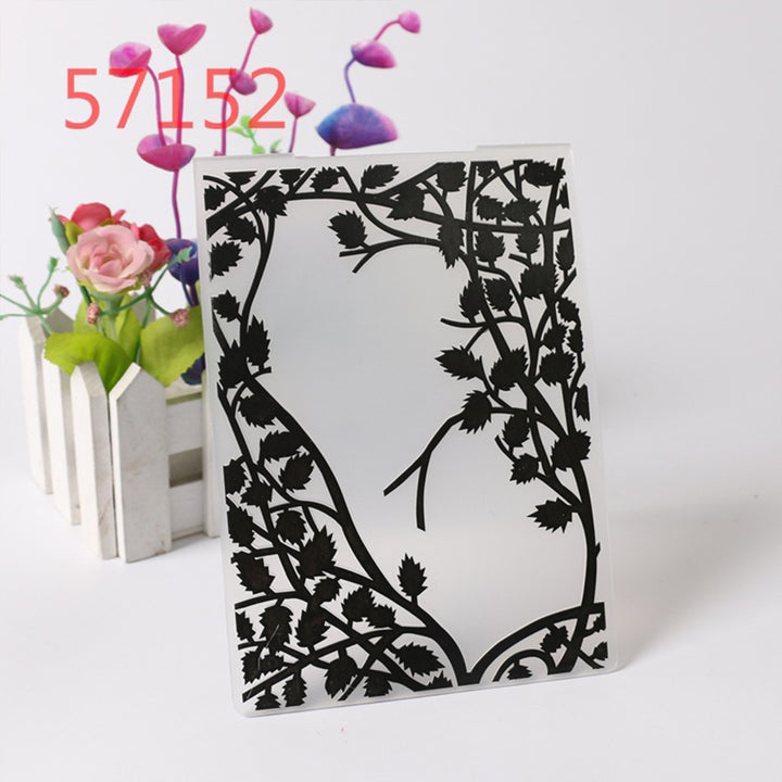 Kokorosa Nature Collection Plastic Embossed File Folder