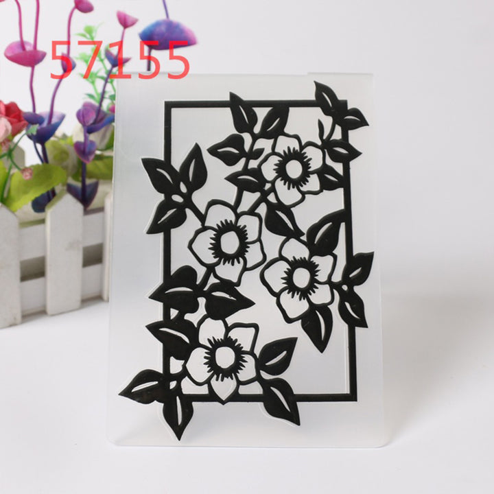 Kokorosa Nature Collection Plastic Embossed File Folder