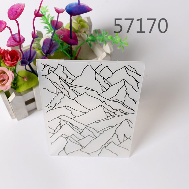 Kokorosa Nature Collection Plastic Embossed File Folder