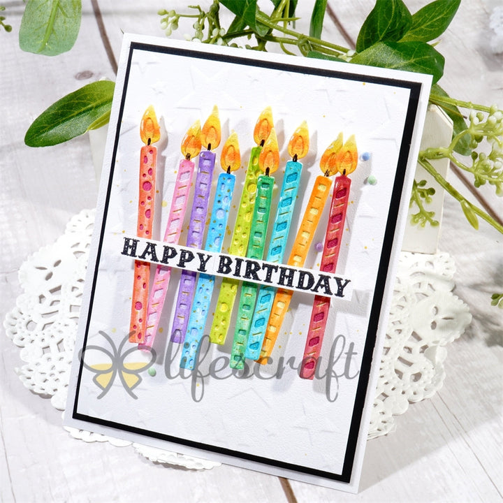 Kokorosa Metal Cutting Dies with Lovely Candles