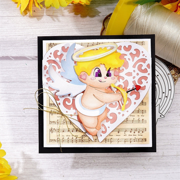 Kokorosa Metal Cutting Dies with Cute Cupids