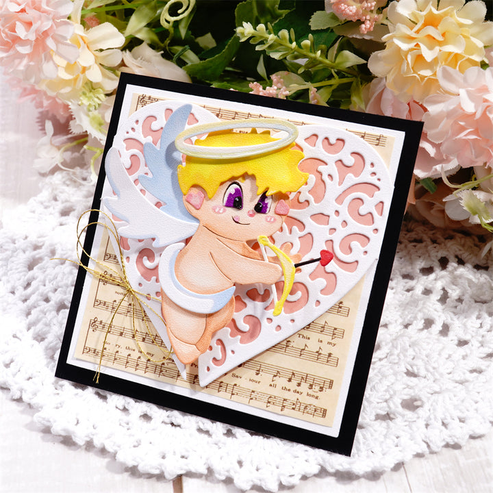 Kokorosa Metal Cutting Dies with Cute Cupids