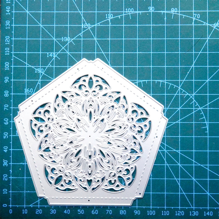 Kokorosa Metal Cutting Dies with 3D Flower Night Shade