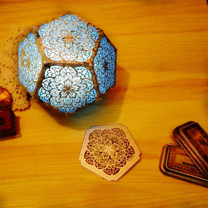 Kokorosa Metal Cutting Dies with 3D Flower Night Shade
