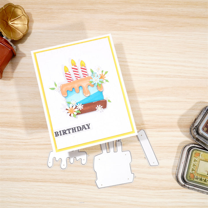 Kokorosa Metal Cutting Dies With Birthday Cake