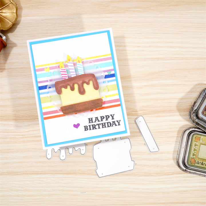 Kokorosa Metal Cutting Dies With Birthday Cake