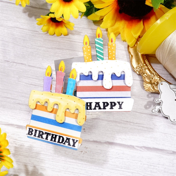 Kokorosa Metal Cutting Dies With Birthday Cake