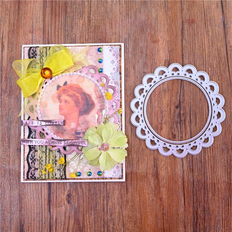 Kokorosa Circle Frame Cutting Dies Set