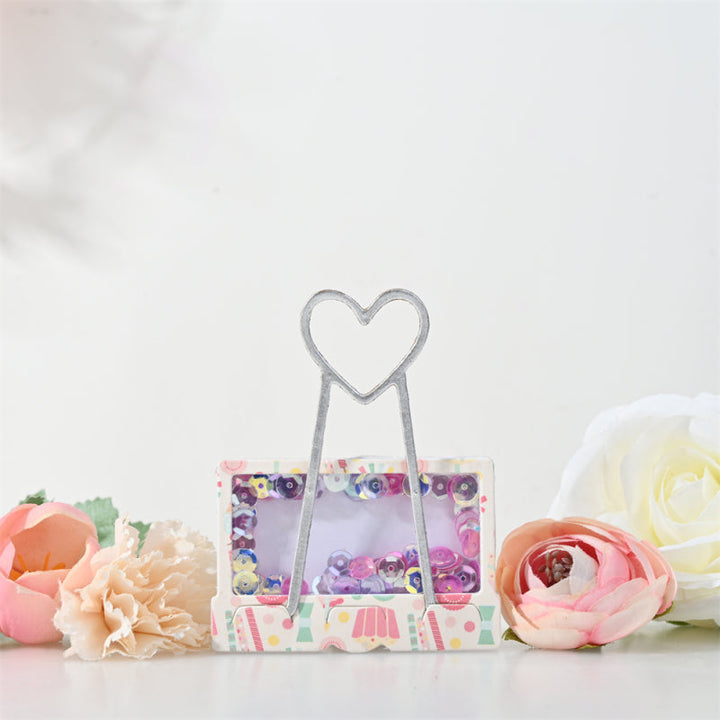 Kokorosa Metal Cutting Dies With Heart Shaped Clip